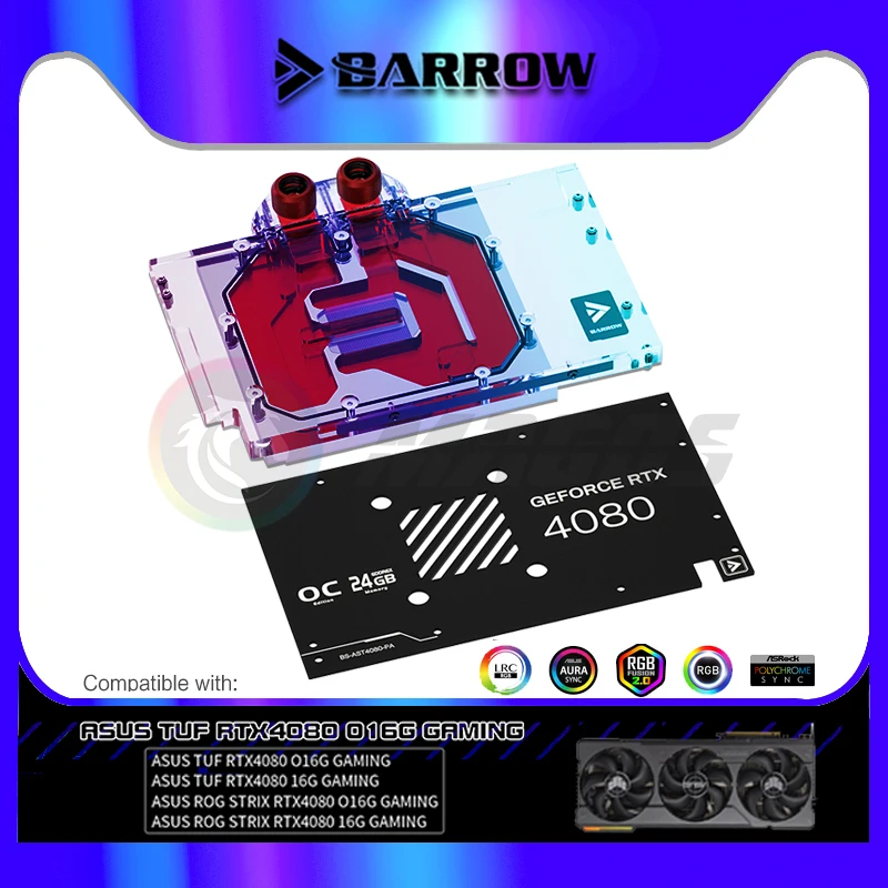 Barrow BS-AST4080-PA,4080 GPU  - Rtx 4090 Water Block ulasan dan harga