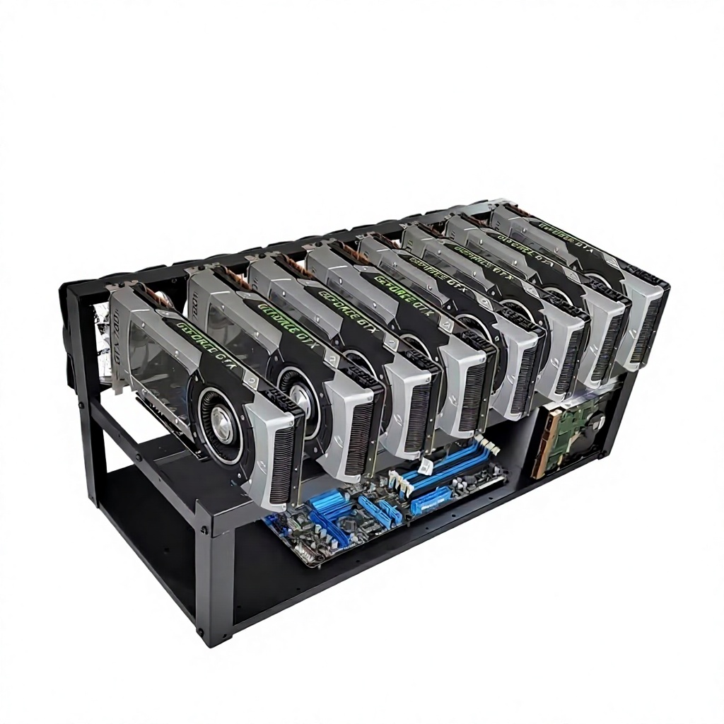 CMP 170HX  8-GPU Open Frame Mi - Gpu Mining Rig Frame 8 Gpu ulasan dan harga